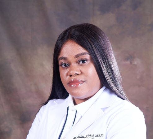 Headshot of Oluwatobi Adeleke Psychiatric-Mental Health Nurse Practitioner