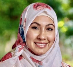 Headshot of Farah Shaikh LCSW-C